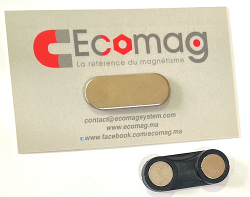 Porte-badge magnétique